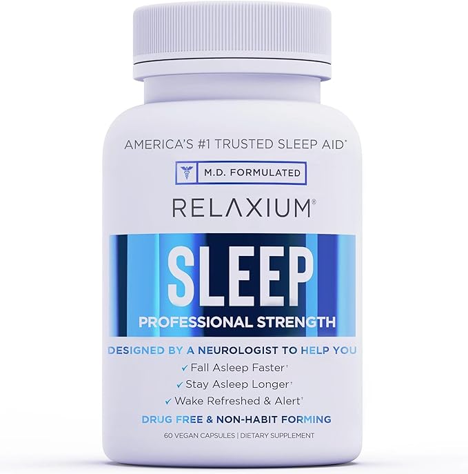 Relaxium Sleep-Fall Asleep Faster. Wake Up Refreshed. Naturally