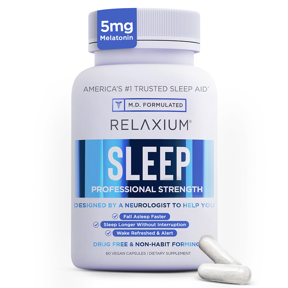 Relaxium Sleep-Fall Asleep Faster. Wake Up Refreshed. Naturally