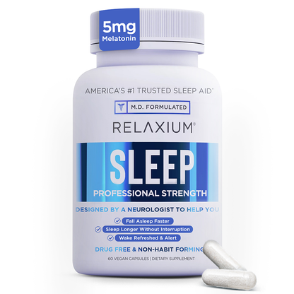 Relaxium Sleep-Fall Asleep Faster. Wake Up Refreshed. Naturally