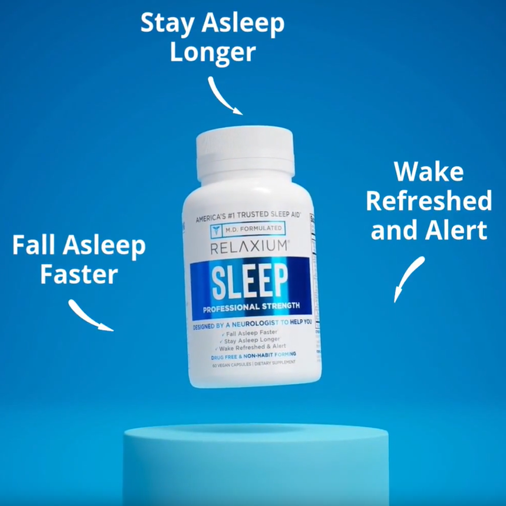Relaxium Sleep-Fall Asleep Faster. Wake Up Refreshed. Naturally